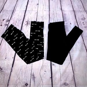 Justice Leggings 14/16 Lot of 2